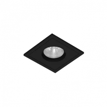 Встраиваемый светодиодный светильник LeDron BRUTAL BRUTAL SQ1 Black 4000K