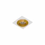 Встраиваемый светодиодный светильник LeDron GIZA MINI GIZA MINI SQ White-Gold от ImperiumLoft