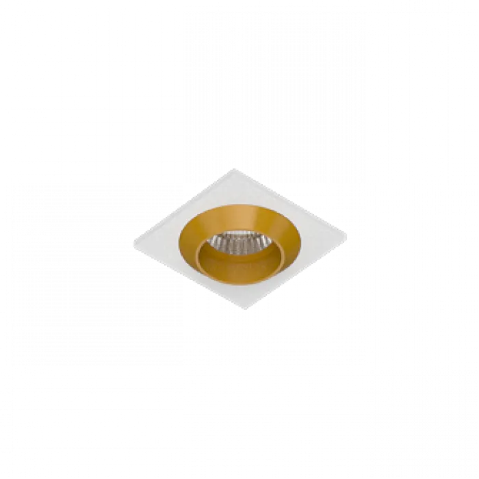 Встраиваемый светодиодный светильник LeDron GIZA MINI GIZA MINI SQ White-Gold от ImperiumLoft