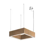 Подвесной светильник LeDron KVADRO Basic Wooden KVADRO Basic 400 3K Wh