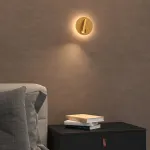 Настенный светодиодный светильник LeDron SHADE C9118 Gold от ImperiumLoft