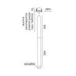 Подвесной светильник LeDron SAGITONY R BASIC T40 Wooden R BASIC T40 Wooden 300 Wh