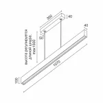 Подвесной светильник LeDron WOODEN WOODEN 1070 4000К