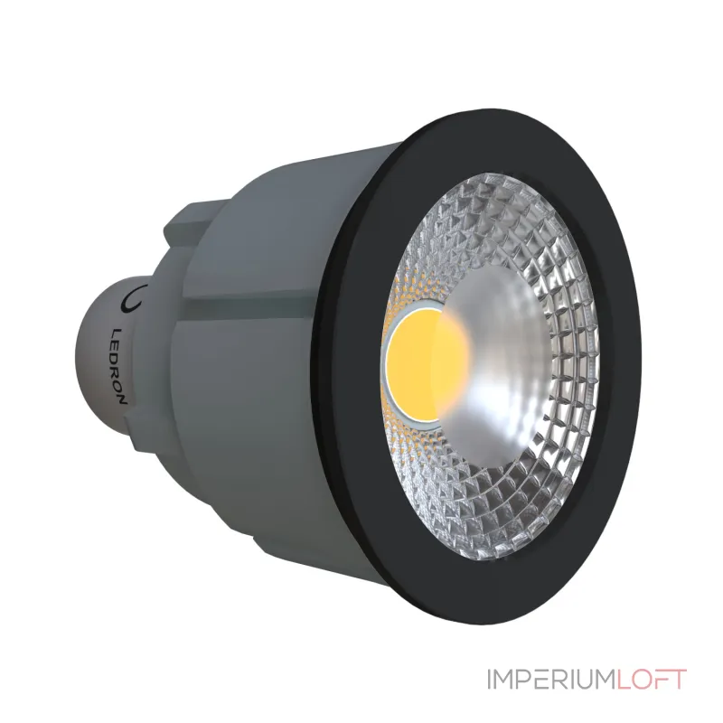 Декоративное кольцо для лампы LeDron MR16 Black