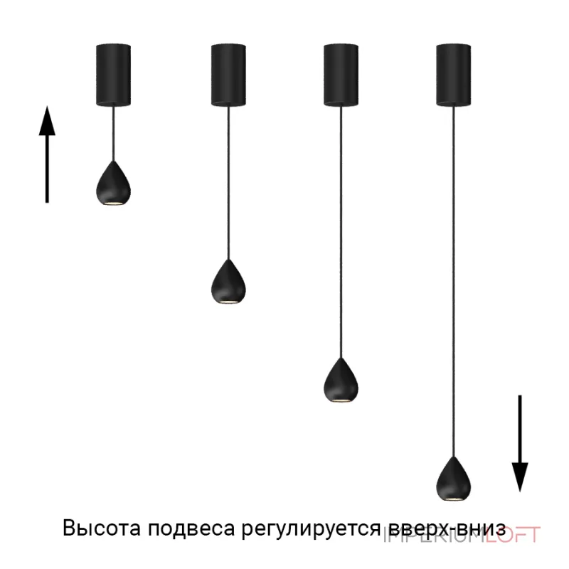 Подвесной светильник LeDron DROP Metero SP1-drop.1 White