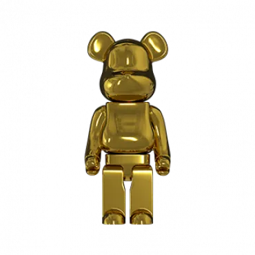 Статуэтка LeDron BEAR Mini BN95 Gold