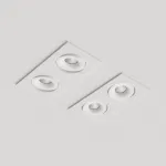 Встраиваемый поворотный светодиодный светильник LeDron MJ1006 MJ1006 SQ2 White