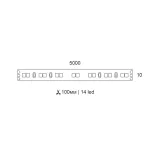 Светодиодная лента LeDron MIX D8140 D81402410NO-9SWWNDA005WS0500 от ImperiumLoft