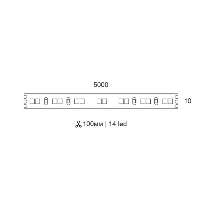 Светодиодная лента LeDron MIX D8140 D81402410NO-9SWWNDA005WS0500 от ImperiumLoft