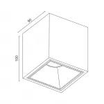 Потолочный светодиодный светильник LeDron KUBING KUBING White-Black 4000K от ImperiumLoft Потолочный светодиодный светильник LeDron KUBING KUBING White-Black 4000K от ImperiumLoft