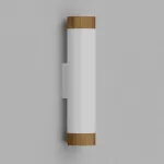 Настенный светильник под сменную лампу LeDron Danny mini 2 Danny mini 2 White Wooden