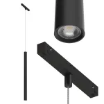 Светодиодный светильник для магнитной системы LeDron HL012 HL012-T Black