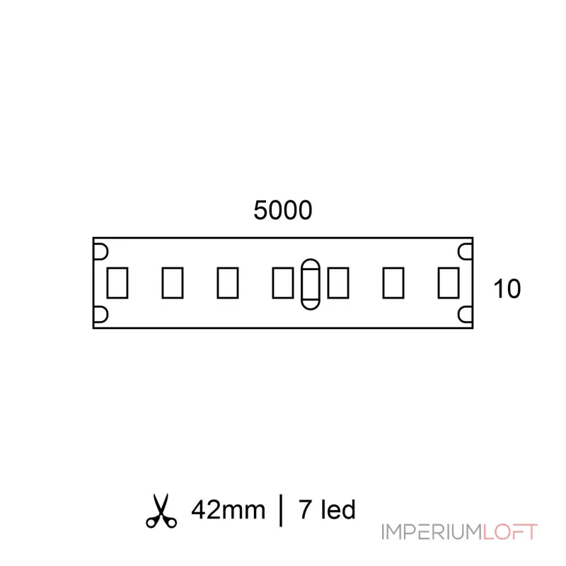 Светодиодная лента LeDron D8168 D8168-DW-824B