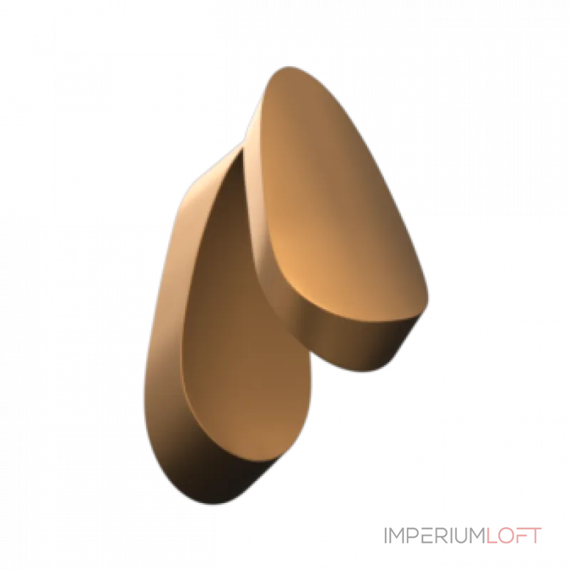Настенный светодиодный светильник LeDron GLORY ZD8132-6W Brushed gold Настенный светодиодный светильник LeDron GLORY ZD8132-6W Brushed gold