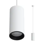 Подвесной светильник LeDron SLC739-P SLC7392/12W-P White-Black 4000K