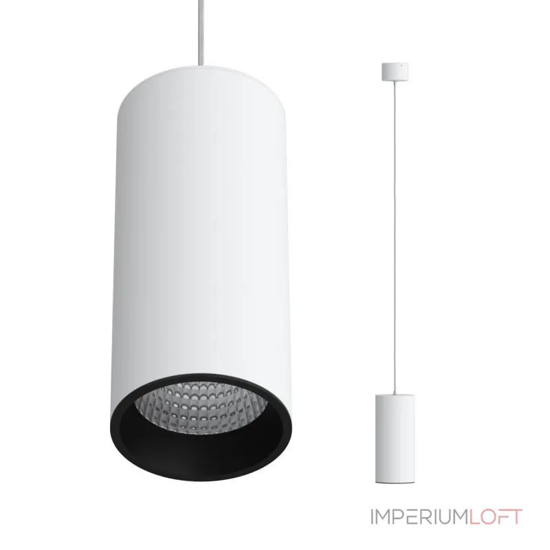 Подвесной светильник LeDron SLC739-P SLC7392/12W-P White-Black 4000K Подвесной светильник LeDron SLC739-P SLC7392/12W-P White-Black 4000K