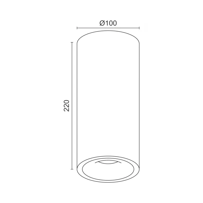 Потолочный светильник под сменную лампу LeDron MJ1027 MJ1027 White 220mm от ImperiumLoft