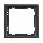Рамка на 1 пост для розеток и выключателей LeDron 1 Frame PC Grey