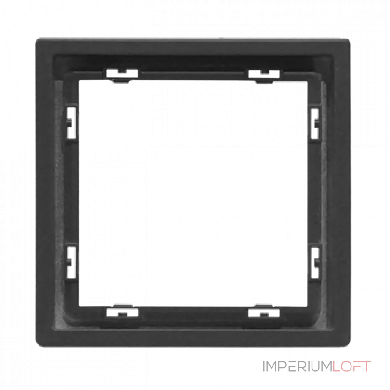 Рамка на 1 пост для розеток и выключателей LeDron 1 Frame PC Grey Рамка на 1 пост для розеток и выключателей LeDron 1 Frame PC Grey