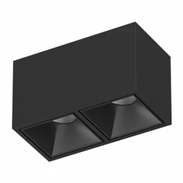 Потолочный светодиодный светильник LeDron KUBING KUBING 2 Black TRIAC Потолочный светодиодный светильник LeDron KUBING KUBING 2 Black TRIAC