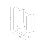 Заглушка для профиля LeDron АВД-7714-Z Grey от ImperiumLoft