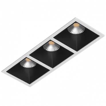 Встраиваемый светильник под сменную лампу LeDron RISE KIT3 RISE KIT3 White-Black