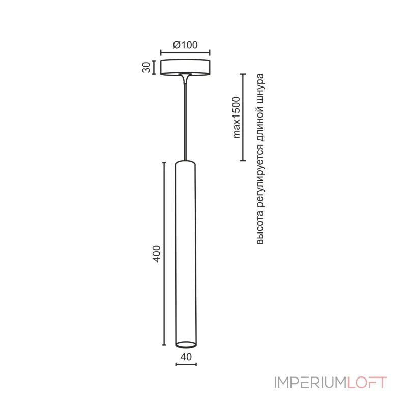 Подвесной светодиодный светильник Ledron SAGITONY R1 T40 Dim White-Gold 4000K от ImperiumLoft Подвесной светодиодный светильник Ledron SAGITONY R1 T40 Dim White-Gold 4000K от ImperiumLoft