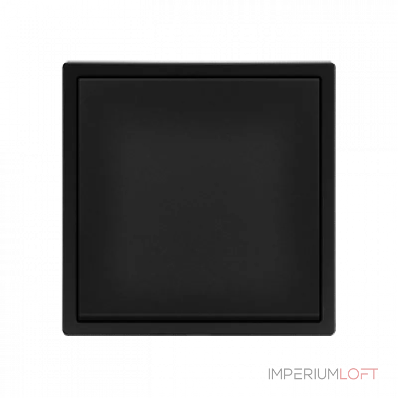 Одноклавишный выключатель LeDron 1 Gang 1 Way Black
