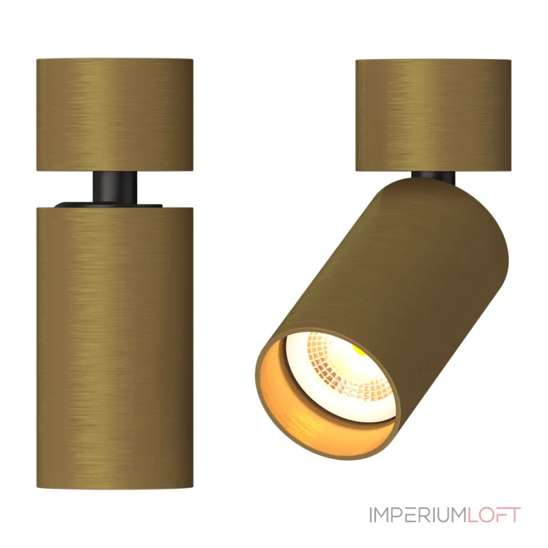 Потолочный поворотный светильник под сменную лампу LeDron MJ-1184 MJ-1184 Gold