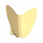 Настенный светодиодный светильник LeDron WINGS ZD8196-12W Brushed gold от ImperiumLoft