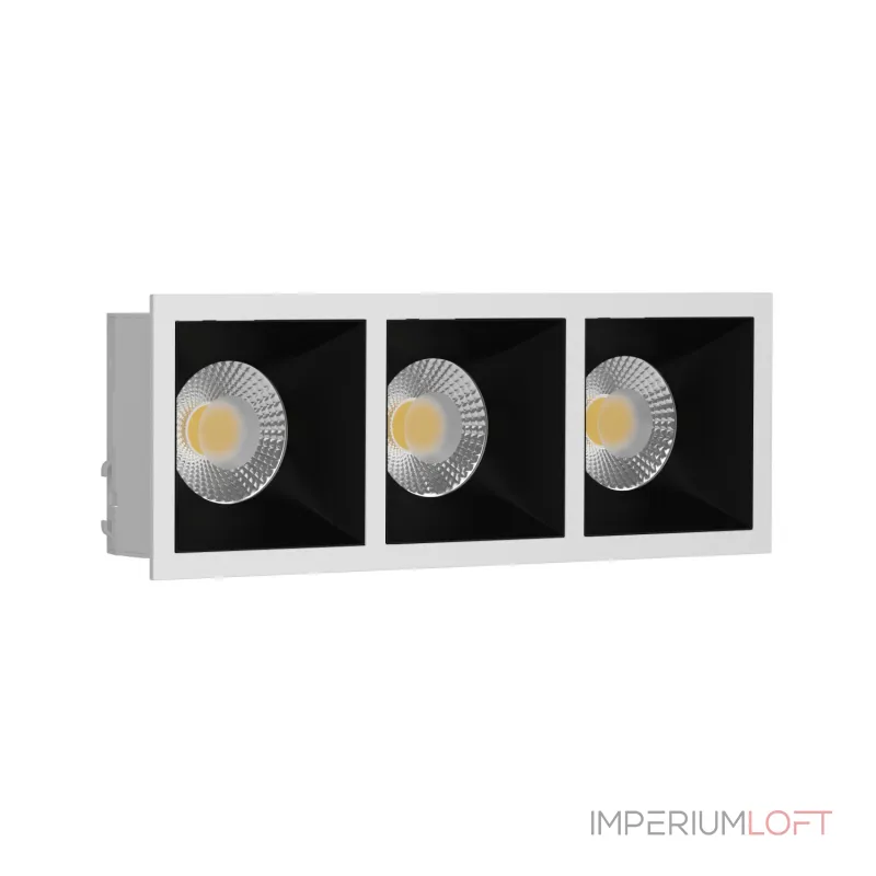Встраиваемый светильник под сменную лампу LeDron RISE KIT3 RISE KIT3 White-Black