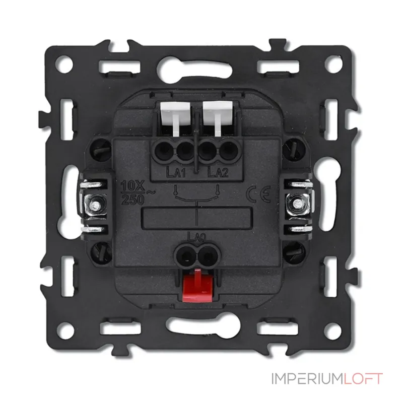 Двухклавишный жалюзийный выключатель LeDron 2 Gang Curtain Switch White от ImperiumLoft