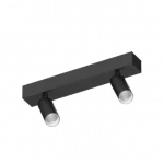 Потолочный поворотный светодиодный светильник LeDron SAGITONY SAGITONY E2 S40 Black-White 4000K