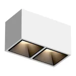 Потолочный светодиодный светильник LeDron KUBING KUBING 2 White-Black TRIAC 4000K