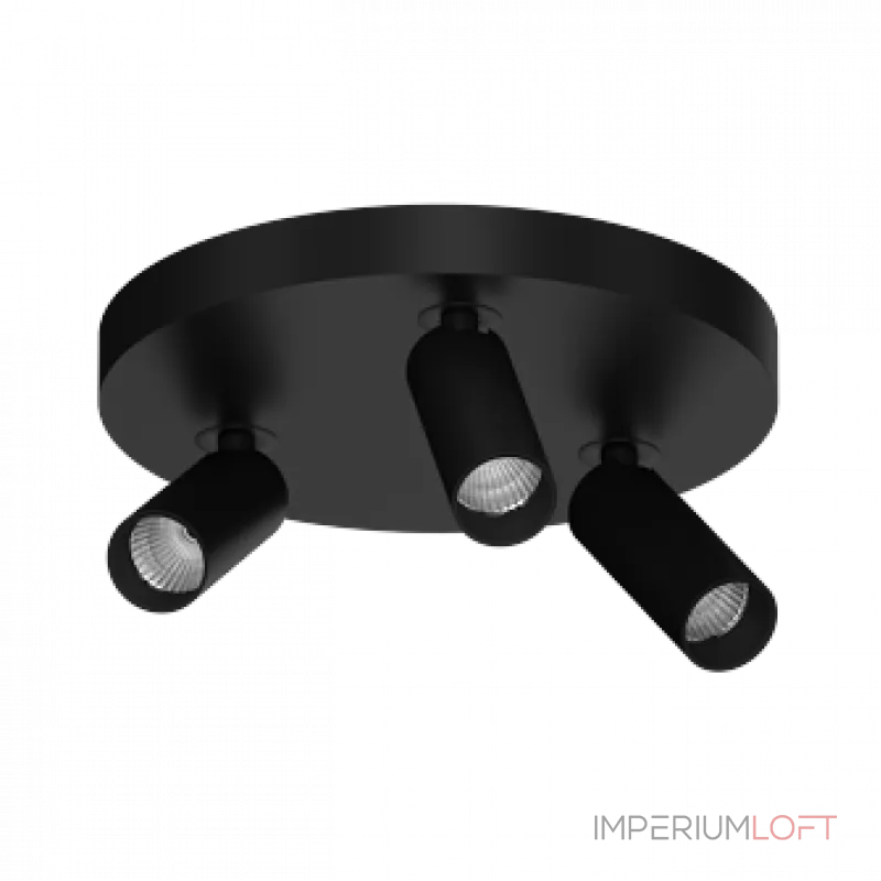 Потолочный поворотный светодиодный светильник LeDron SAGITONY SAGITONY R3 S40 Black