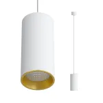 Подвесной светильник LeDron SLC739-P SLC7392/12W-P White-Gold 4000K