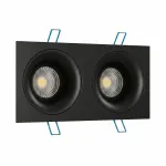 Встраиваемый светильник под сменную лампу Ledron AO1501091 SQ2 Black