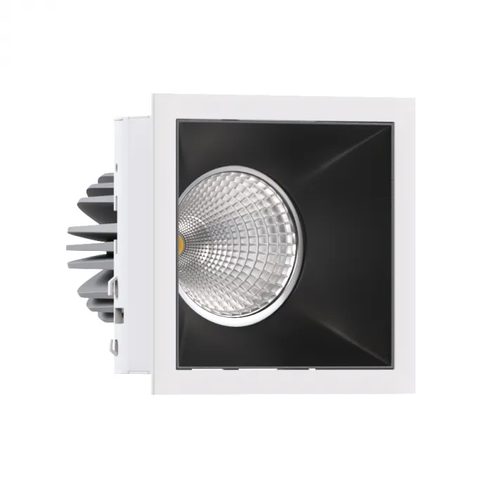 Встраиваемый светодиодный светильник LeDron RISE KIT RISE KIT 1 LED 4000K White-Black от ImperiumLoft