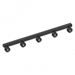 Потолочный поворотный светодиодный светильник LeDron SAGITONY SAGITONY E5 S75 Black Dim 4000K