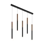 Подвесной светильник LeDron SAGITONY E T40 Wooden E5 T40 Wooden 300 Bl