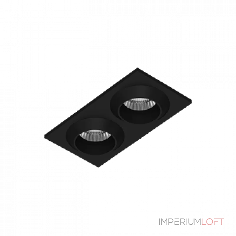 Встраиваемый светодиодный светильник LeDron GIZA MINI GIZA MINI SQ2 Black Встраиваемый светодиодный светильник LeDron GIZA MINI GIZA MINI SQ2 Black