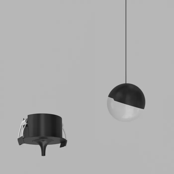 Подвесной светодиодный светильник LeDron SAGITONY R BASIC T128 SAGITONY R BASIC T128 Bl от ImperiumLoft