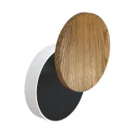 Настенный светодиодный светильник LeDron UFO UFO G2 Wooden White-Black