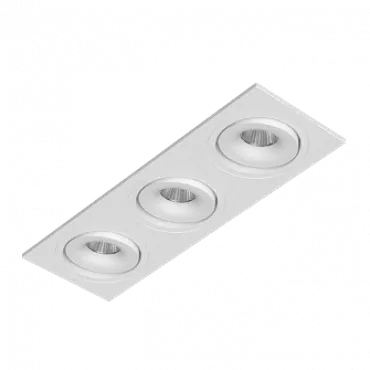 Встраиваемый поворотный светодиодный светильник LeDron MJ1006 MJ1006 SQ3 White 4000K