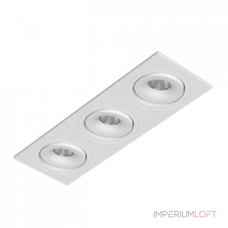 Встраиваемый поворотный светодиодный светильник LeDron MJ1006 MJ1006 SQ3 White 4000K