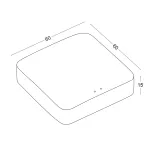 Шлюз (хаб) для умного дома WiFi- ZigBee/BLE/SigMesh LeDron JMMGW03