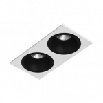 Встраиваемый светильник под сменную лампу LeDron AO1501010 AO1501010 SQ2 White-Black