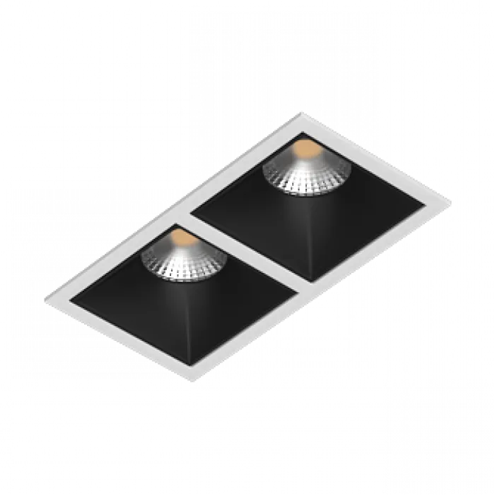 Встраиваемый светильник под сменную лампу LeDron RISE KIT2 RISE KIT2 White-Black от ImperiumLoft