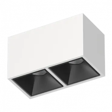 Потолочный светодиодный светильник LeDron KUBING KUBING 2 White-Black TRIAC 4000K