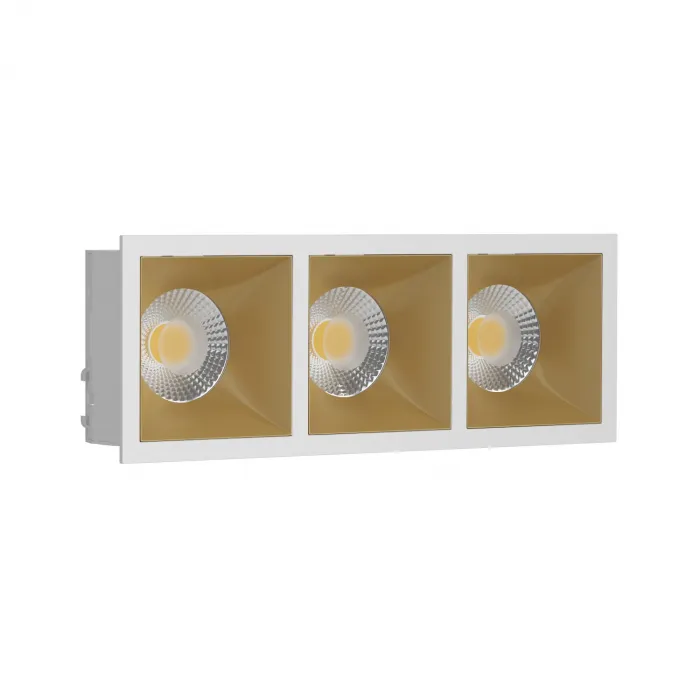 Встраиваемый светильник под сменную лампу LeDron RISE KIT3 RISE KIT3 White-Gold от ImperiumLoft